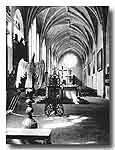 Vue intérieure de la chapelle