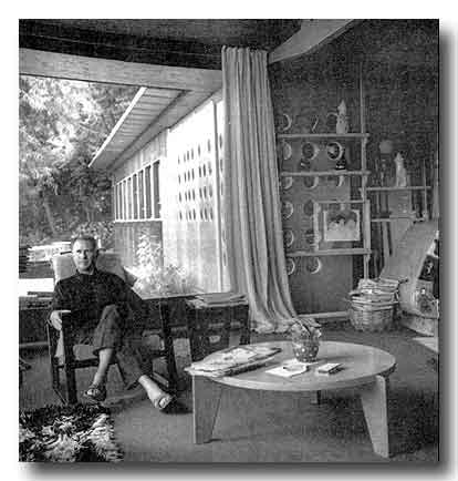 Jean Prouvé chez lui
