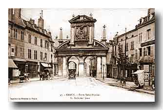 Porte Saint Nicolas de la Ville Neuve à Nancy